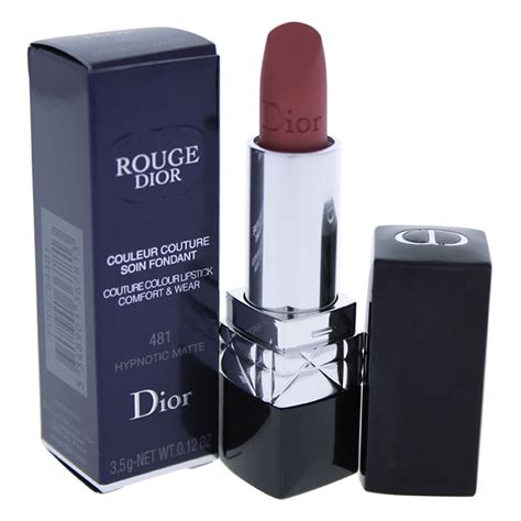 dior hypnotic matte lipstick 481|Dior Rouge 481 Hypnotic Matte Rosewood Nude Pink Lipstick .